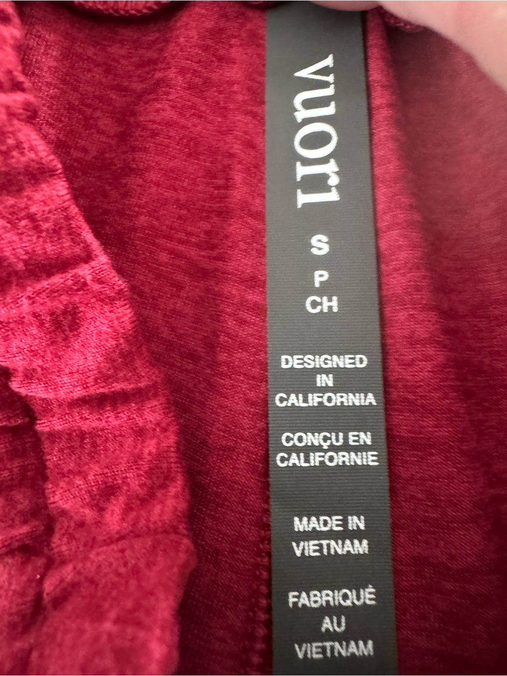 NWT Vuori DreamKnit™ signature collection in Strawberry Heather - Picture 6 of 10